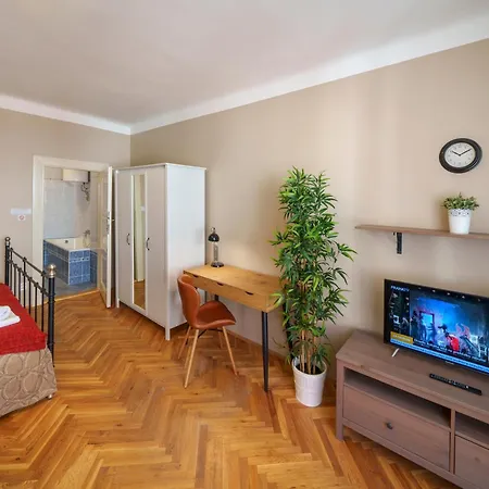 Apartment 3 Bed Flat - Sleeps 12 - Wifi Prague